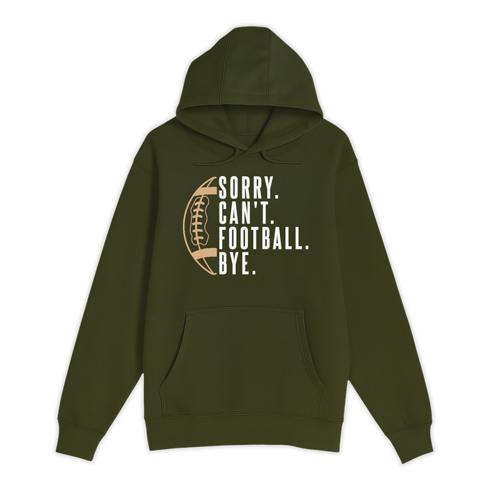 Unisex Small Army Pullover Hooded Sweatshirt