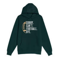 Unisex Small Sport Green Pullover Hooded Sweatshirt