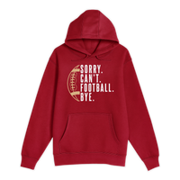 Unisex Small Cardinal Pullover Hooded Sweatshirt