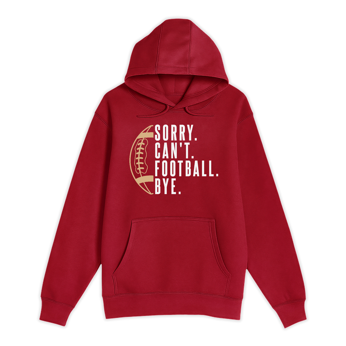 Unisex Small Cardinal Pullover Hooded Sweatshirt