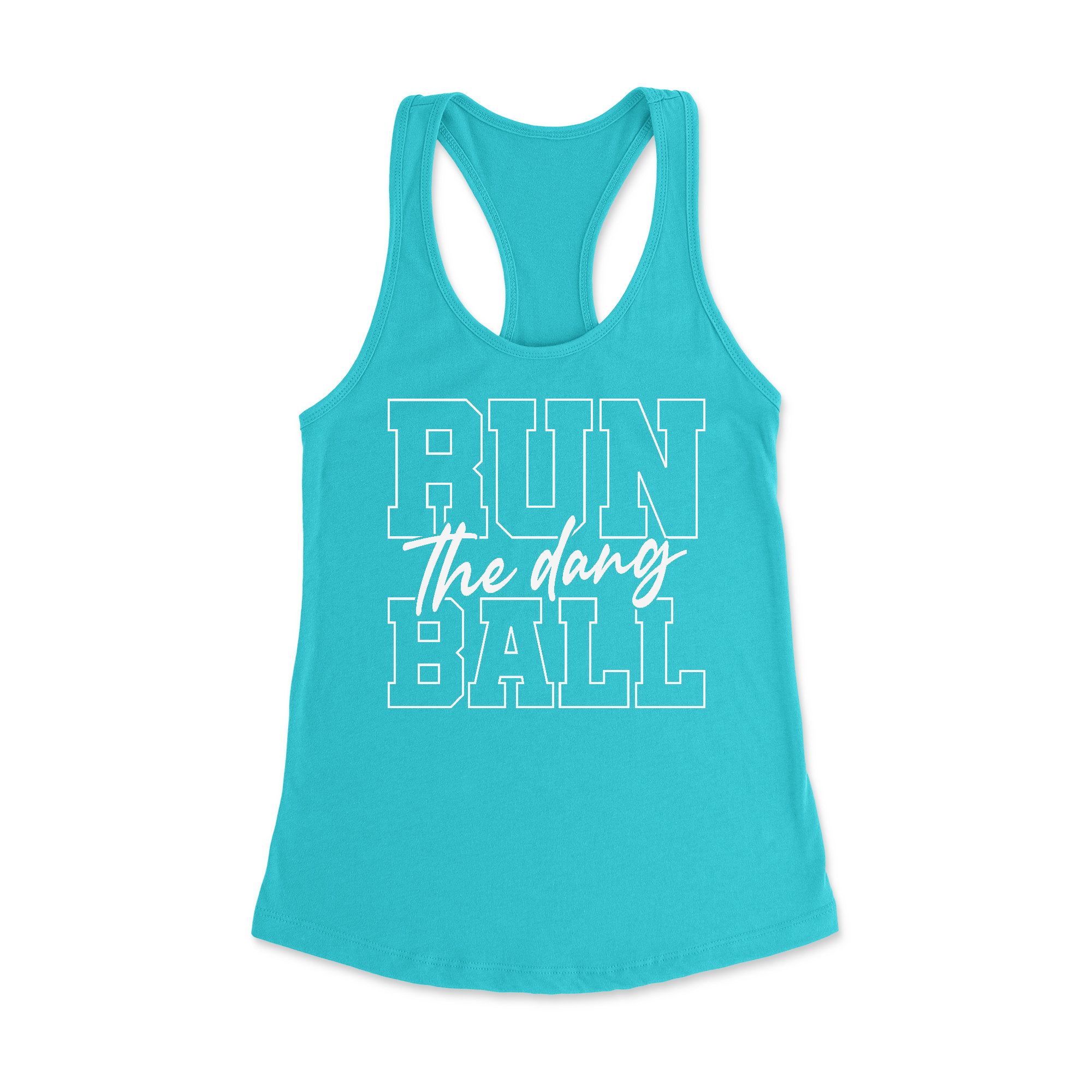 Womens X-Small Tahiti Blue Style_Tank Top