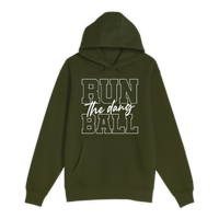 Unisex Small Army Pullover Hooded Sweatshirt