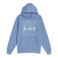 Unisex Small Colony Blue Pullover Hooded Sweatshirt
