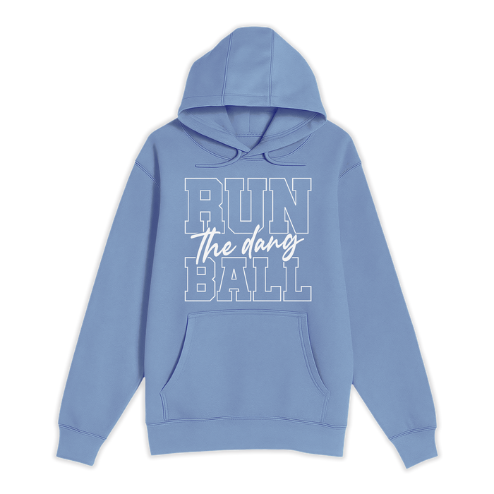 Unisex Small Colony Blue Pullover Hooded Sweatshirt