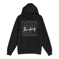 Unisex Small Black Pullover Hooded Sweatshirt