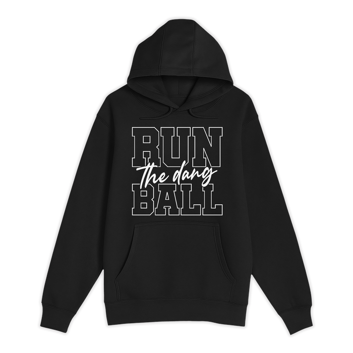 Unisex Small Black Pullover Hooded Sweatshirt