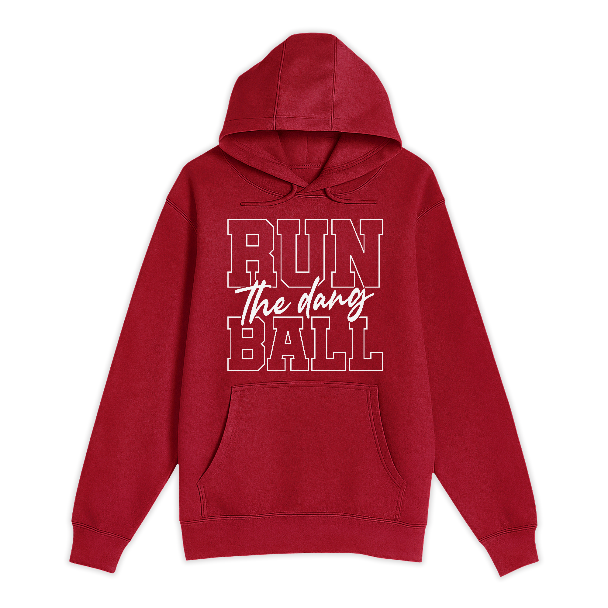 Unisex Small Cardinal Pullover Hooded Sweatshirt