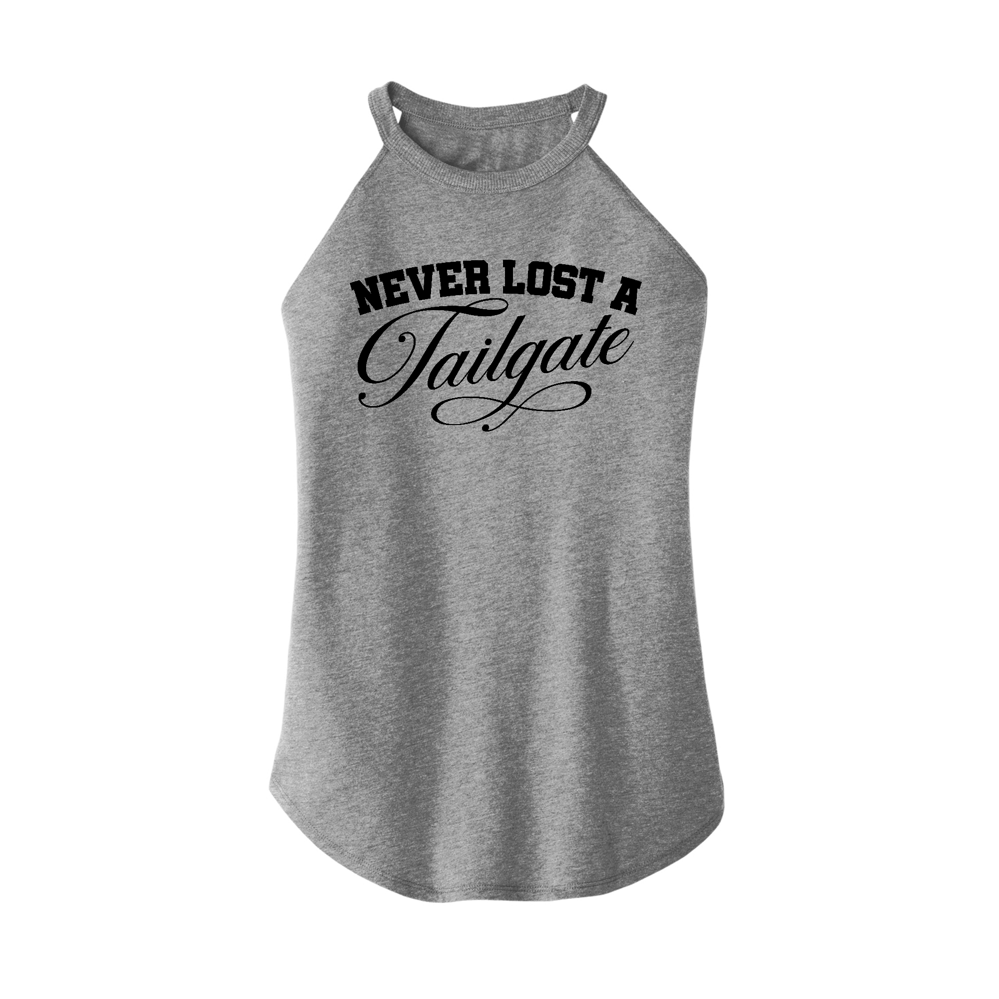 Womens X-Small Grey Rocker Tank Top