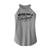 Womens X-Small Grey Rocker Tank Top
