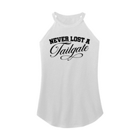 Womens X-Small White Rocker Tank Top