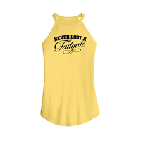 Womens X-Small Yellow Tank Top