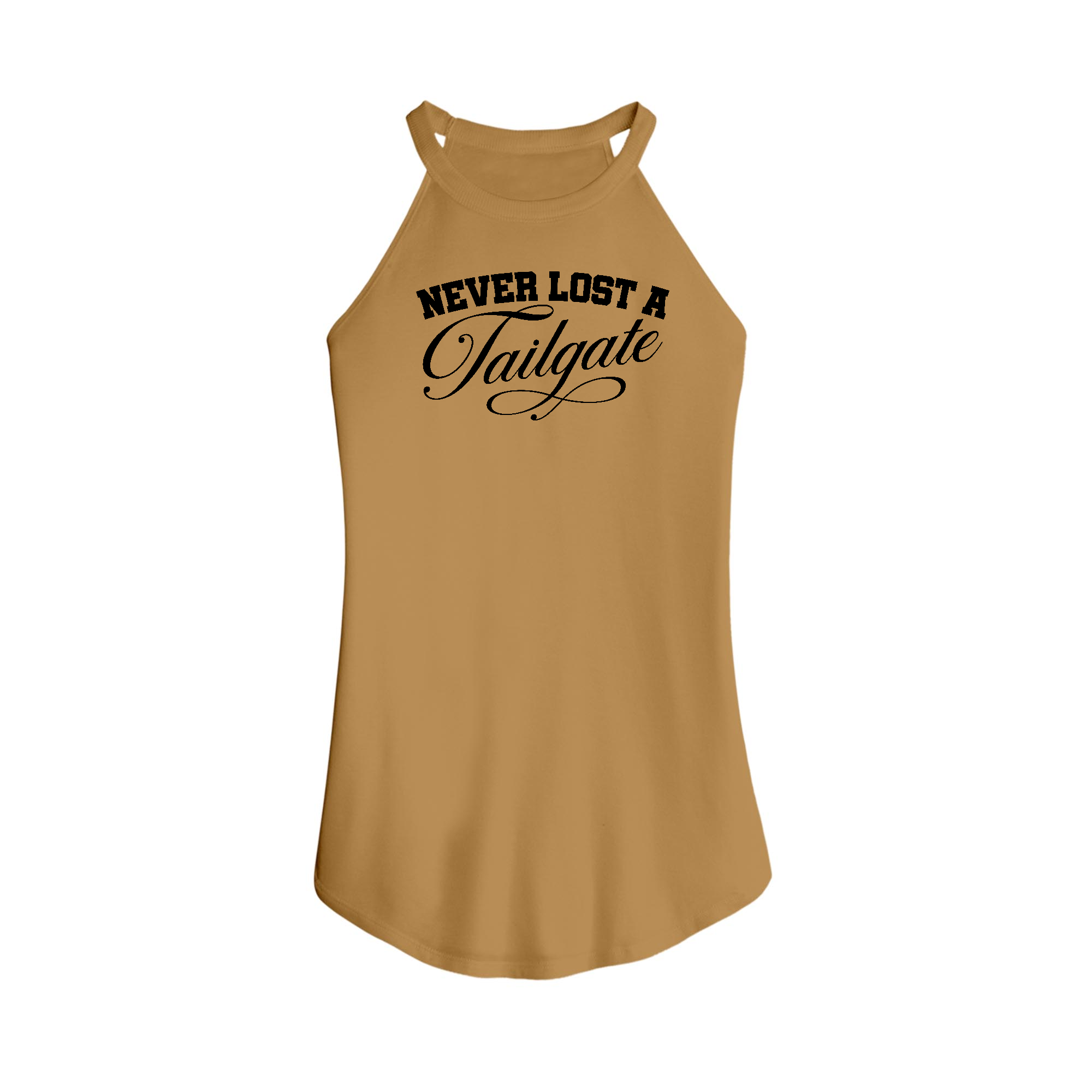 Womens X-Small Gold Tank Top