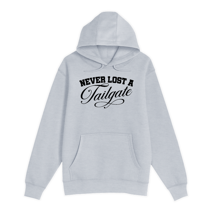 Unisex Small Heather Gray Pullover Hooded Sweatshirt