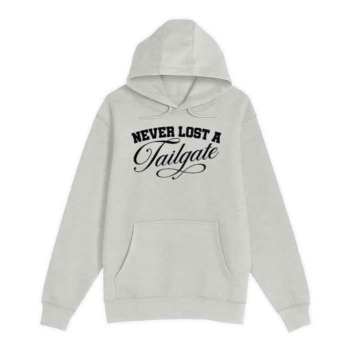 Unisex Small Oatmeal Pullover Hooded Sweatshirt
