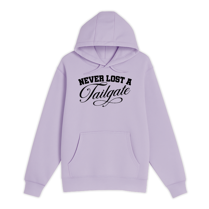 Unisex Small Lilac Pullover Hooded Sweatshirt