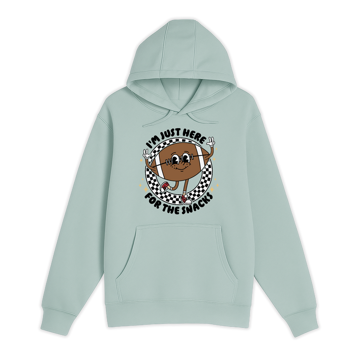 Unisex Small SEA FOAM Pullover Hooded Sweatshirt