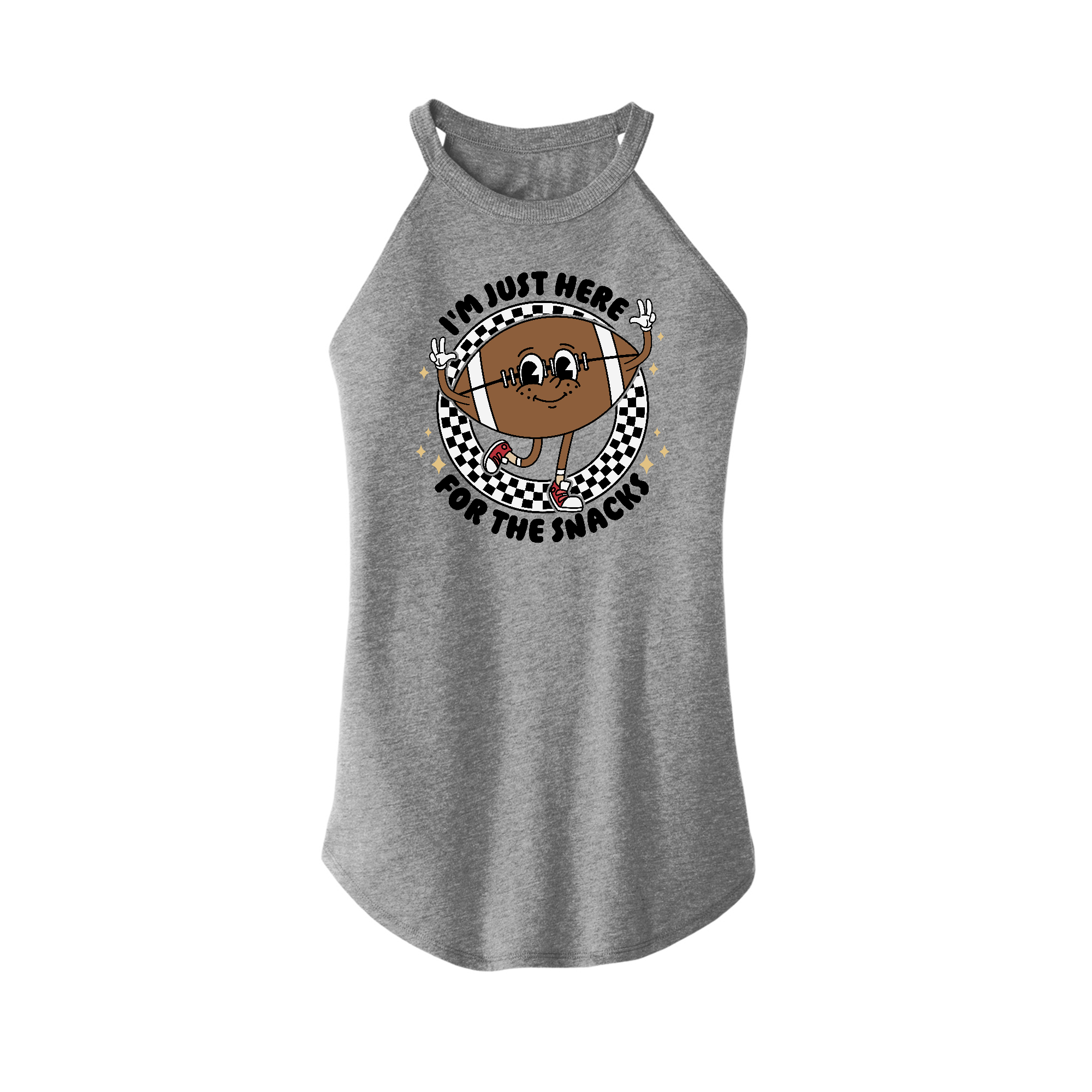 Womens X-Small Heather Gray Tank Top