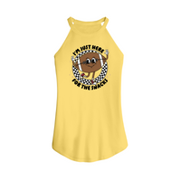 Womens X-Small Yellow Tank Top