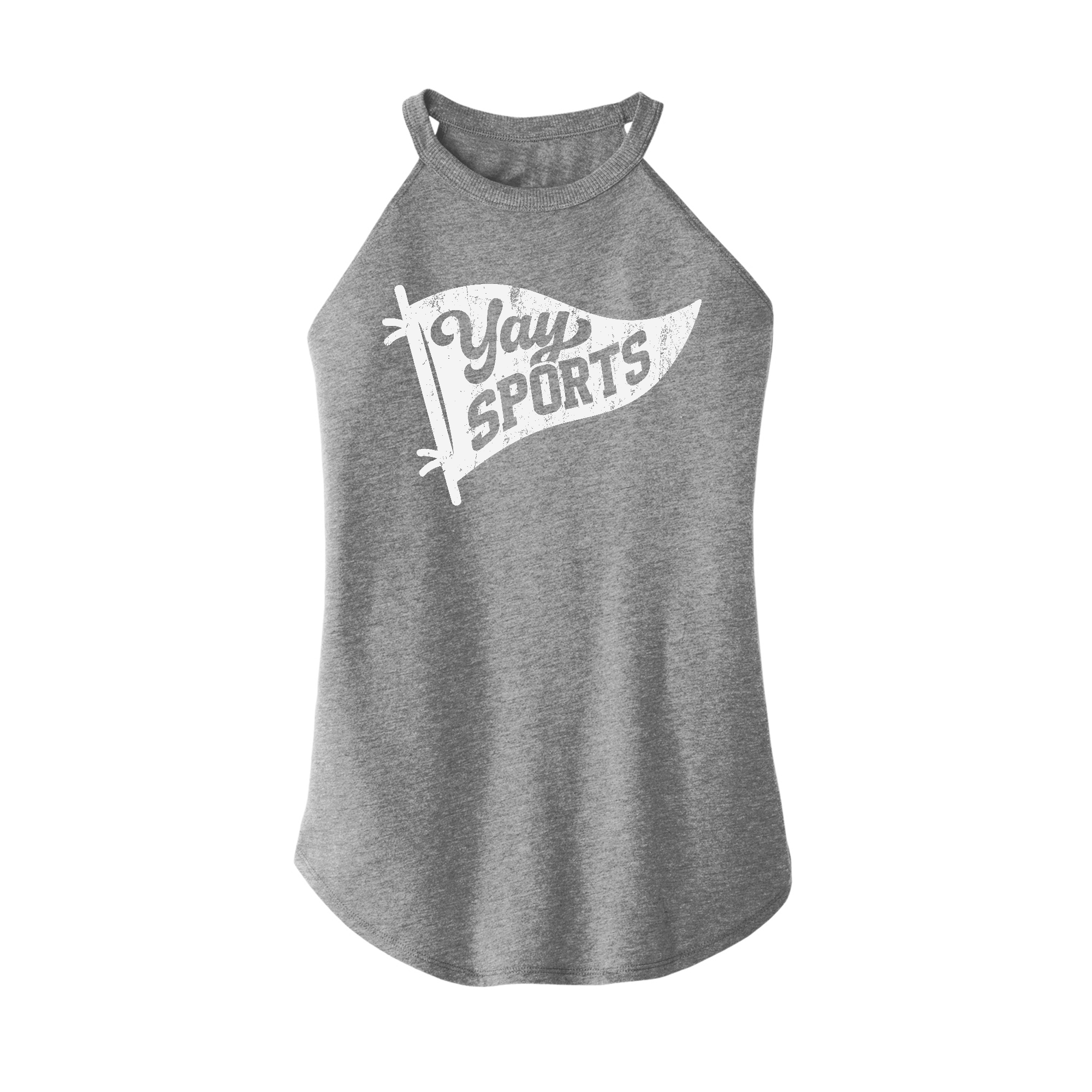 Womens X-Small Grey Rocker Tank Top
