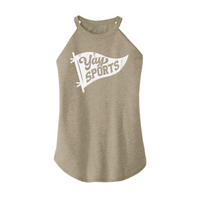 Womens X-Small Sand Rocker Tank Top