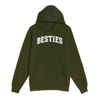 Unisex Small Army Pullover Hooded Sweatshirt