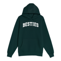 Unisex Small Sport Green Pullover Hooded Sweatshirt