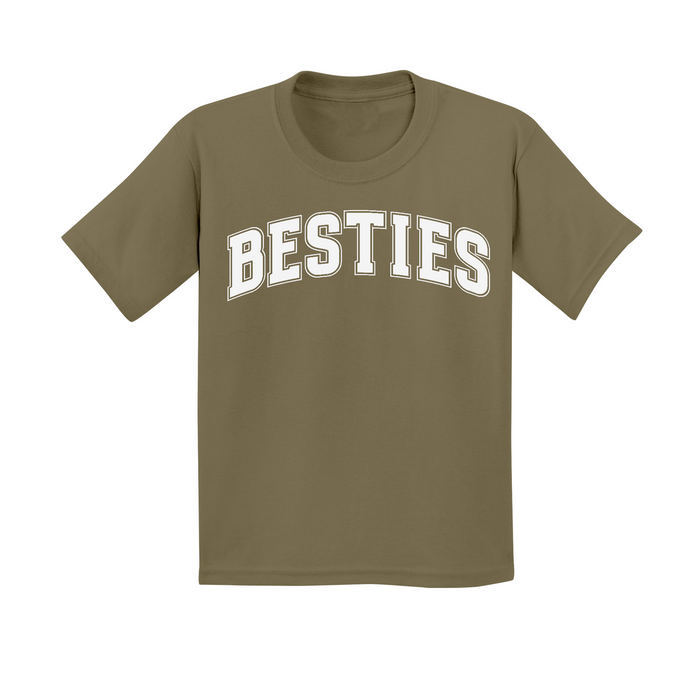 Kids Small Military Green Style_T-Shirt