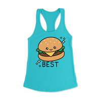 Womens X-Small Tahiti Blue Style_Tank Top