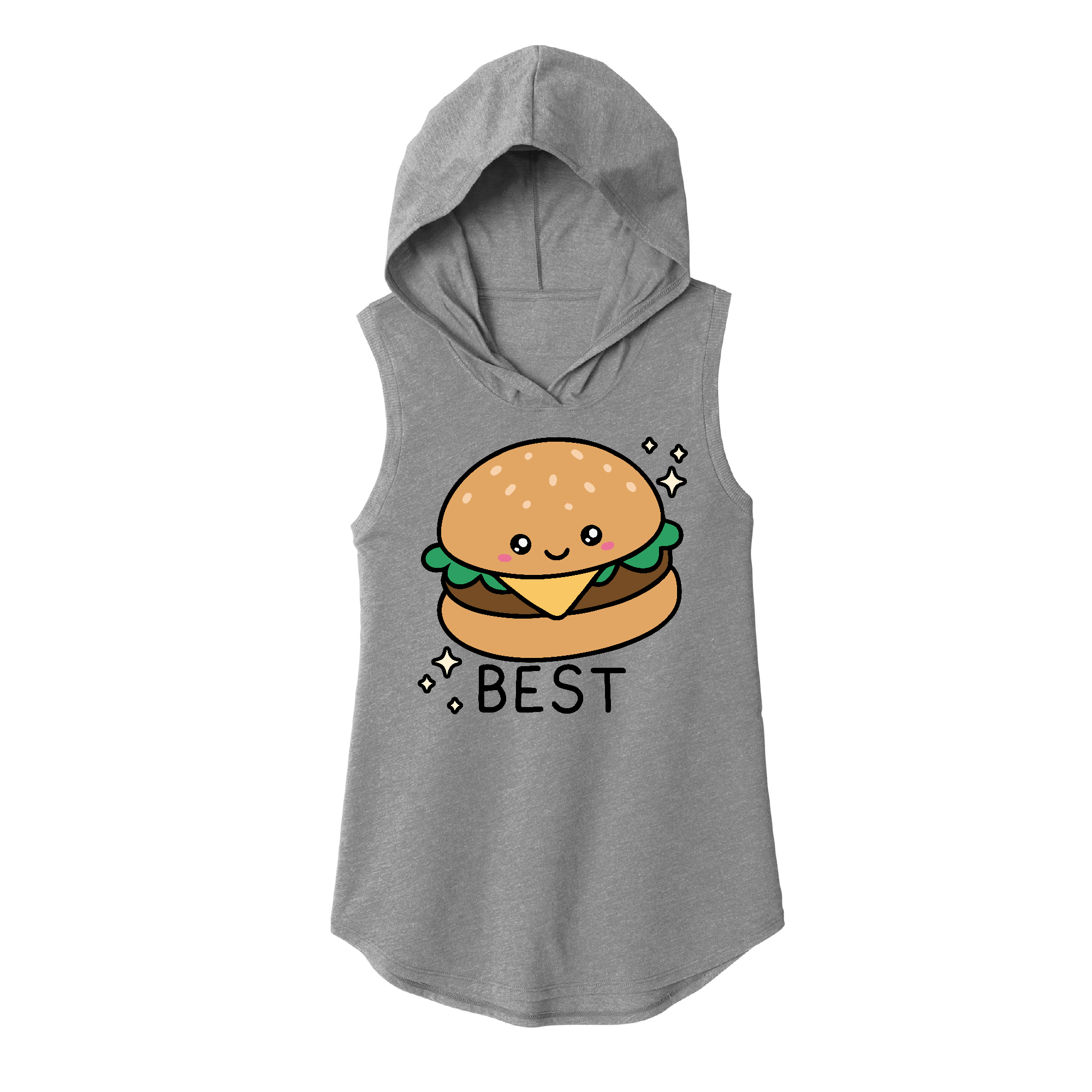 Womens Small Heather Gray Hoodie