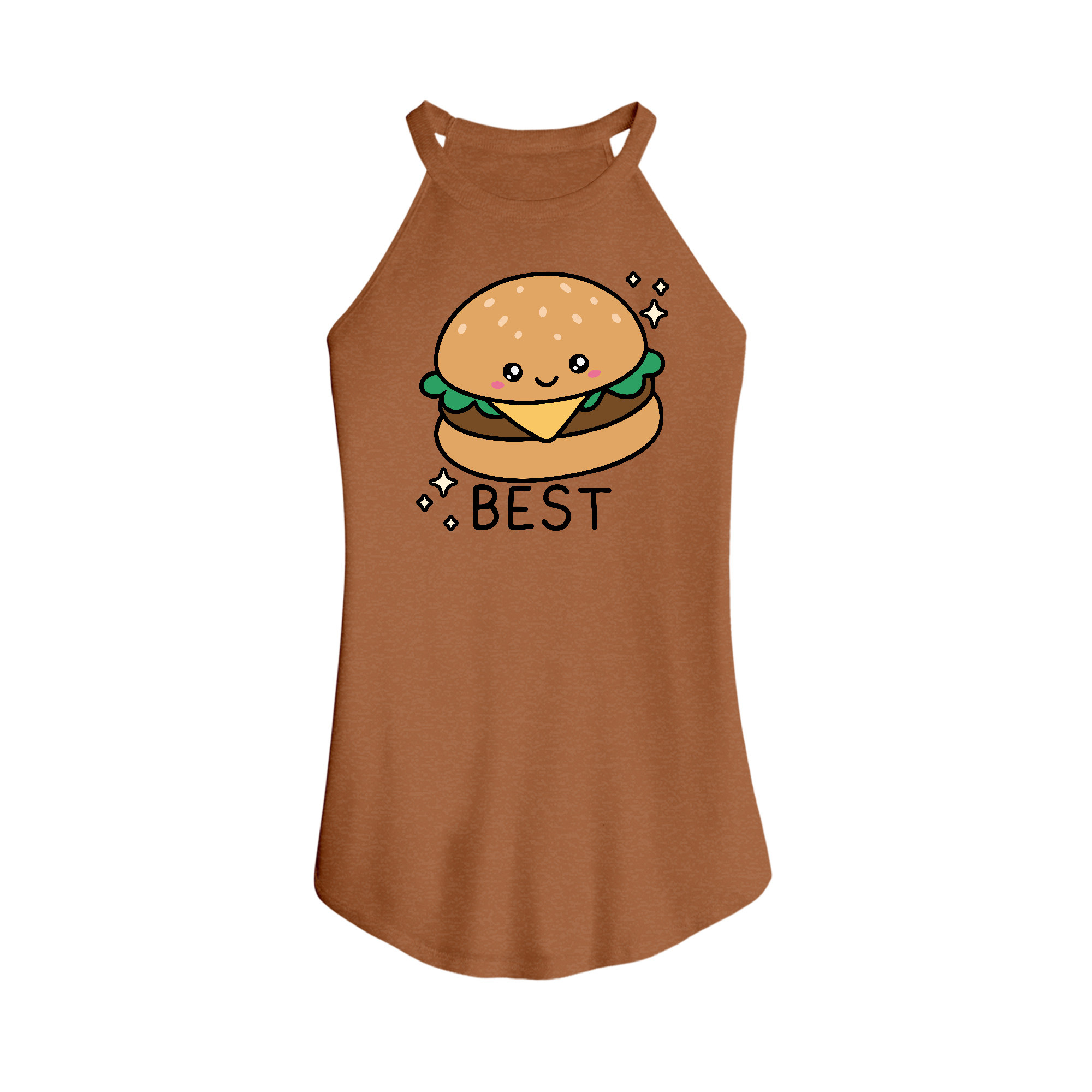 Womens X-Small Copper Clay Tank Top