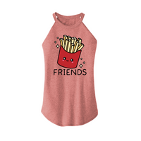 Womens X-Small Light Pink Tank Top