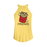 Womens X-Small Yellow Tank Top