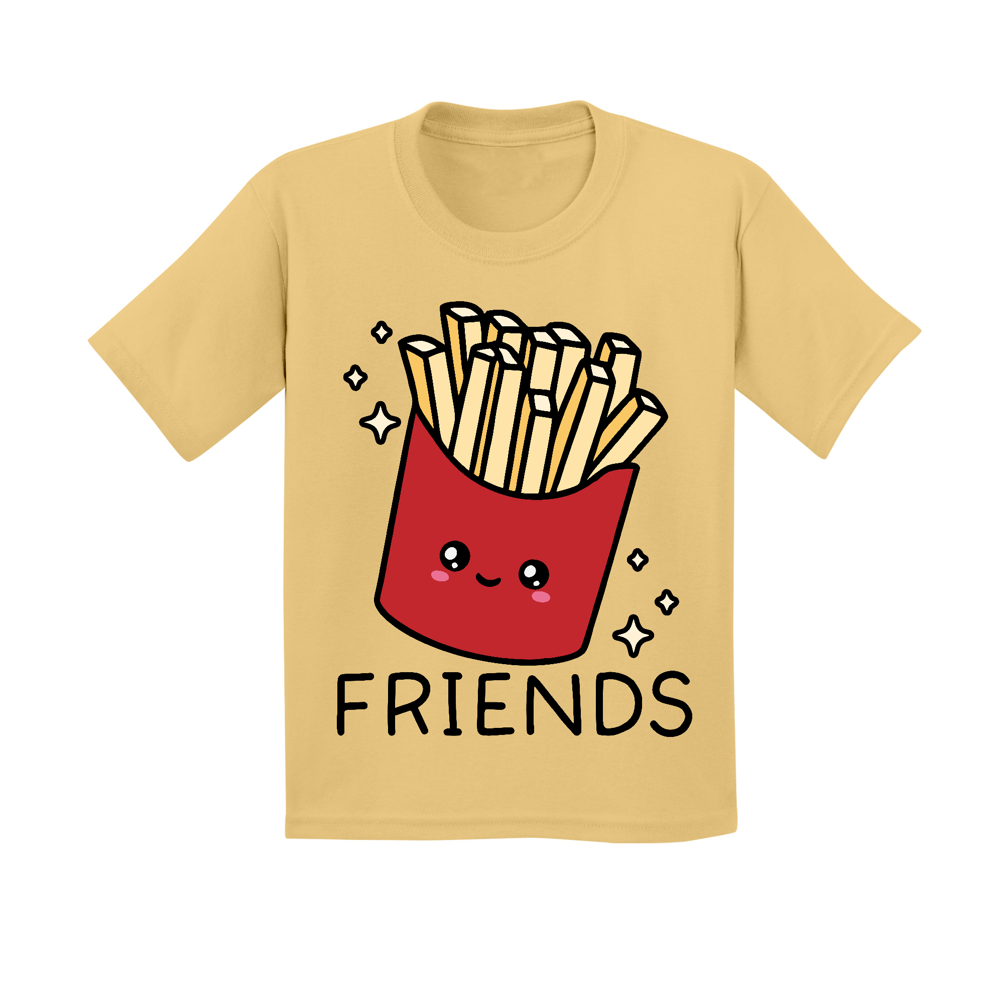 Kids Small Banana Cream Style_T-Shirt