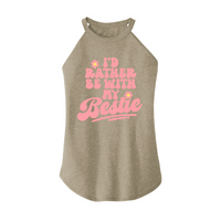 Womens X-Small Sand Rocker Tank Top