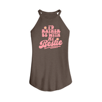 Womens X-Small Brown Tank Top
