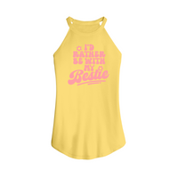 Womens X-Small Yellow Tank Top