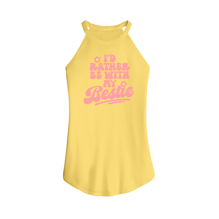Womens X-Small Yellow Tank Top