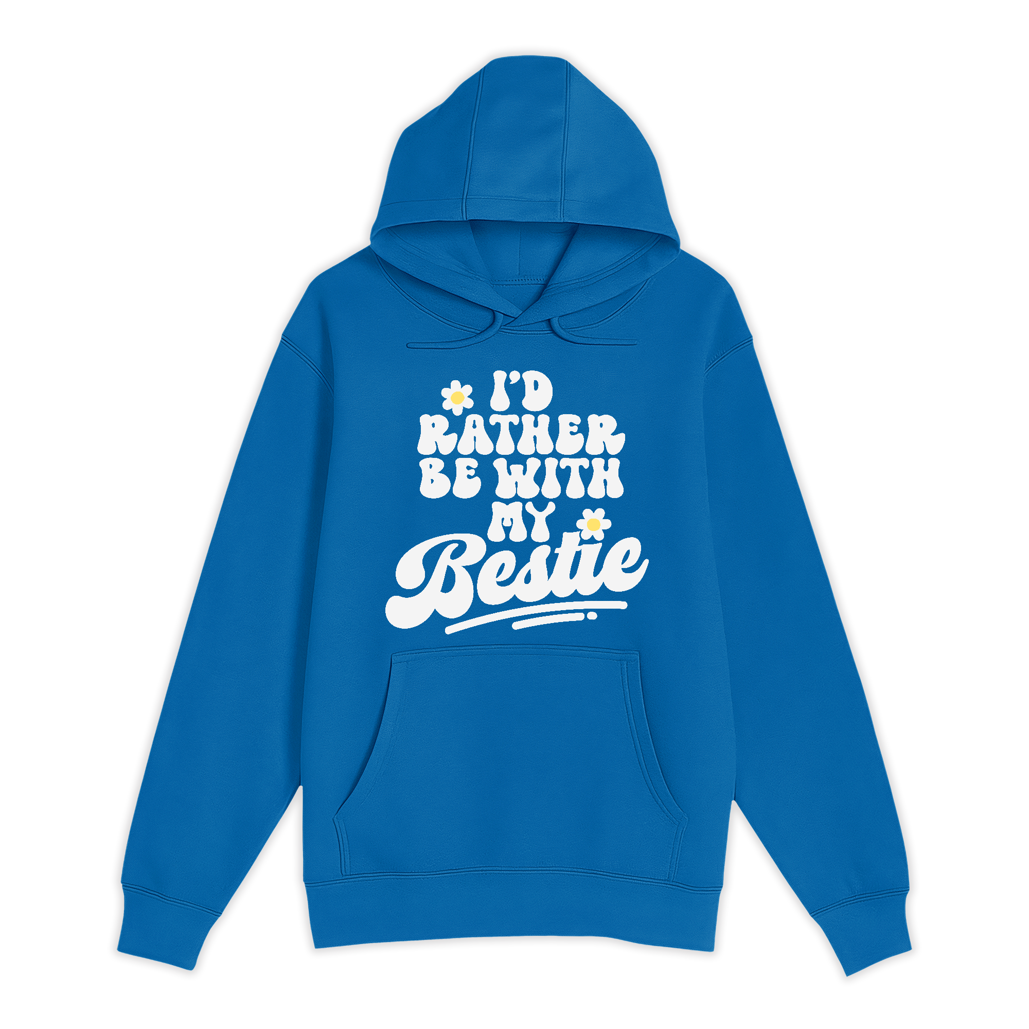 Unisex Small True Royal Pullover Hooded Sweatshirt