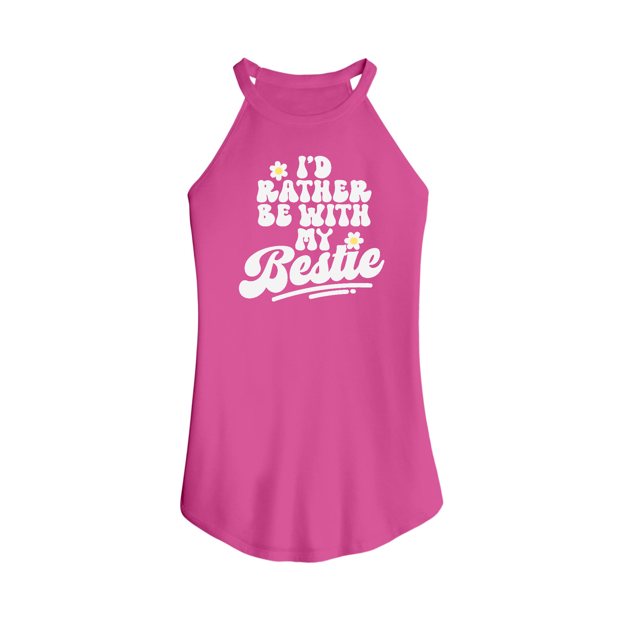 Womens X-Small Fuchsia Tank Top