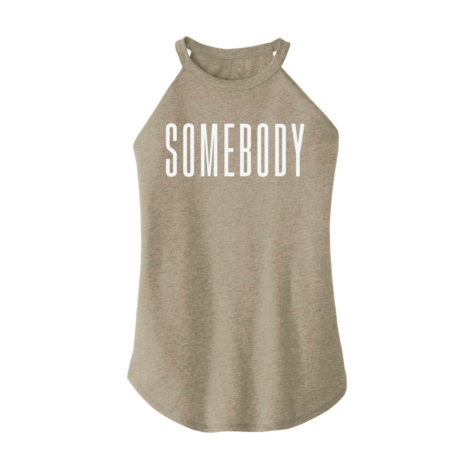 Womens X-Small Sand Rocker Tank Top