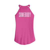 Womens X-Small Fuchsia Tank Top