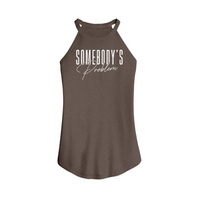 Womens X-Small Brown Tank Top
