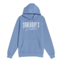 Unisex Small Colony Blue Pullover Hooded Sweatshirt
