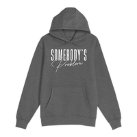 Unisex Small Charcoal Heather Pullover Hooded Sweatshirt