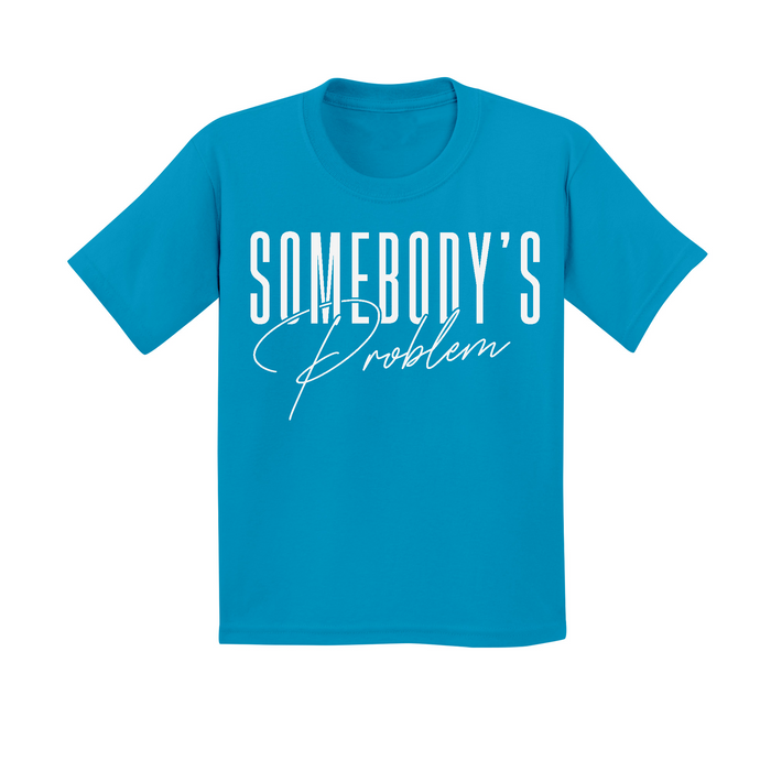 Kids Small Turquoise Style_T-Shirt