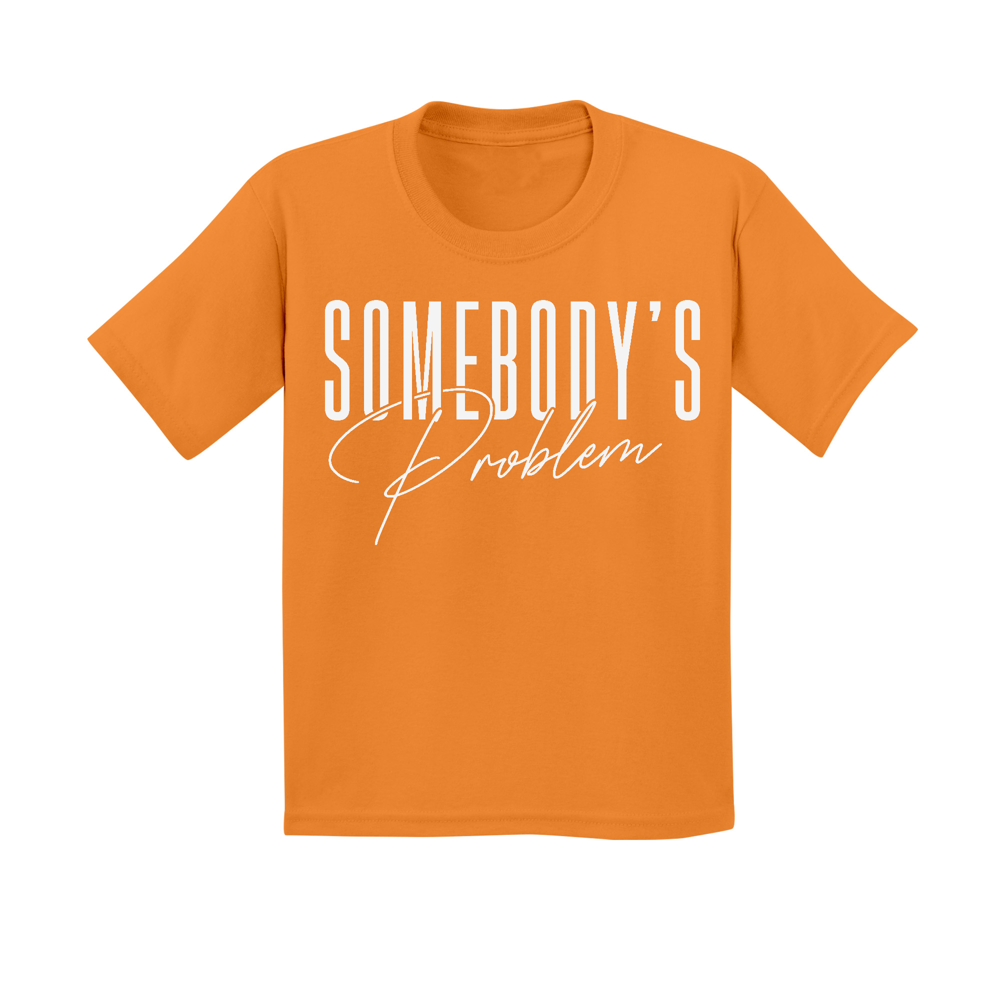 Kids Small Orange Style_T-Shirt