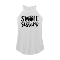 Womens X-Small White Rocker Tank Top