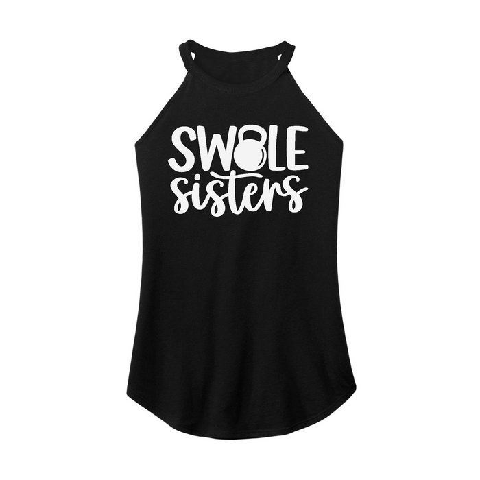 Womens X-Small Black Rocker Tank Top