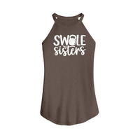Womens X-Small Brown Tank Top