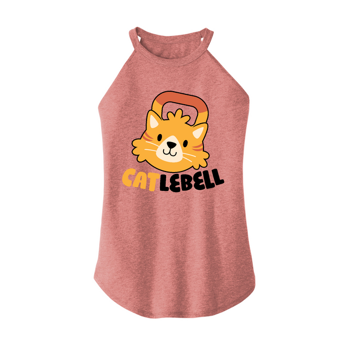 Womens X-Small Light Pink Rocker Tank Top